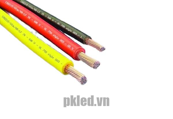 Hình ảnh mô phỏng cấu trúc lõi cáp Cadivi VCm/hrfl