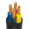 Hình ảnh mô phỏng cấu trúc lõi cáp Cadivi CXV 4 lõi