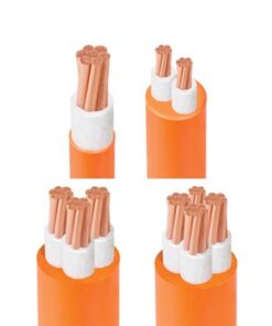 Hình ảnh mô phỏng cấu trúc lõi cáp Cadivi CXV/FRT