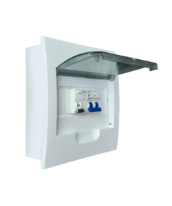 Tủ điện âm tường chứa CB 4-8 cực Duhal DHN4-8L