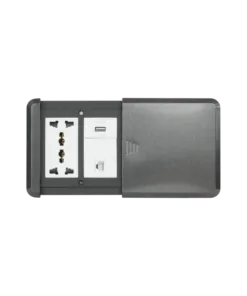 Ổ cắm âm sàn nắp trượt IP44 Duhal I2V201