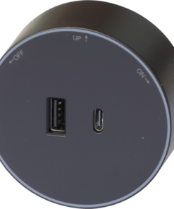 Bộ ổ cắm cao cấp có LED 1 USB 1 Type-C Duhal K1B651