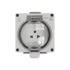 Ổ cắm 3 chấu chống thấm IP66 âm tường Duhal K1V104