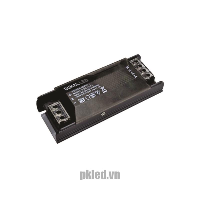Bộ nguồn LED dây 24VDC Duhal NDC0241 công suất 120W
