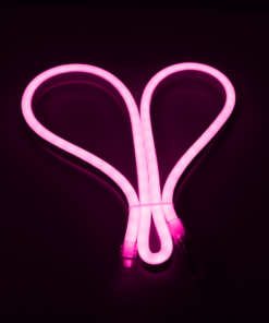 LED dây neon 6W/m ánh sáng hồng Duhal NEH01 thiết kế uốn cong