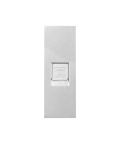 Ổ cắm điện thoại Saturn S size S màu trắng Duhal S1B084