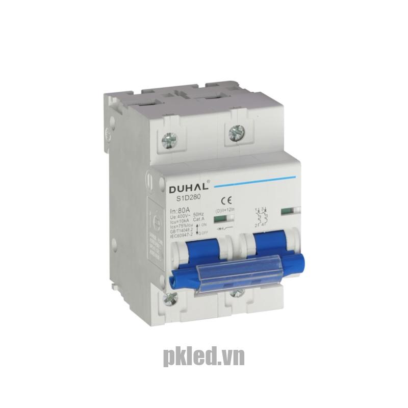 MCB 2 cực 100A 10kA Duhal S1D200 thiết bị bảo vệ dòng lớn