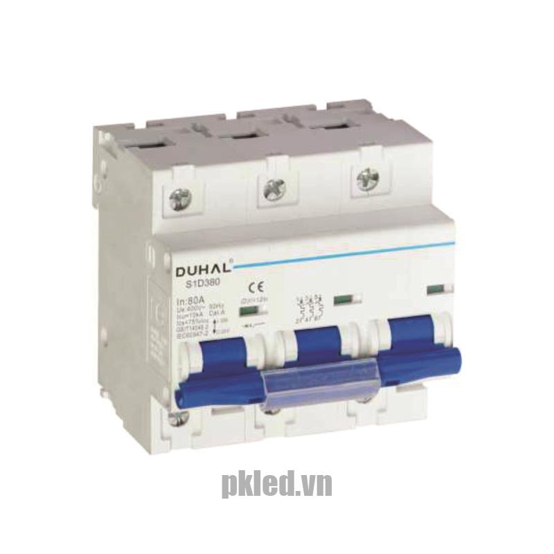 MCB 3 cực 125A 10kA Duhal S1D326 thiết bị đóng cắt