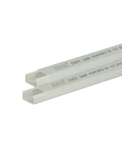 Nẹp vuông chống cháy 1.7m 80x50mm S1N180 Duhal