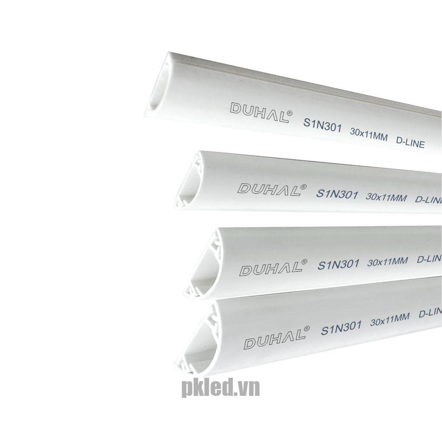 Nẹp bán nguyệt 3 phân cao cấp 1.2mx30x11mm S1N301 Duhal