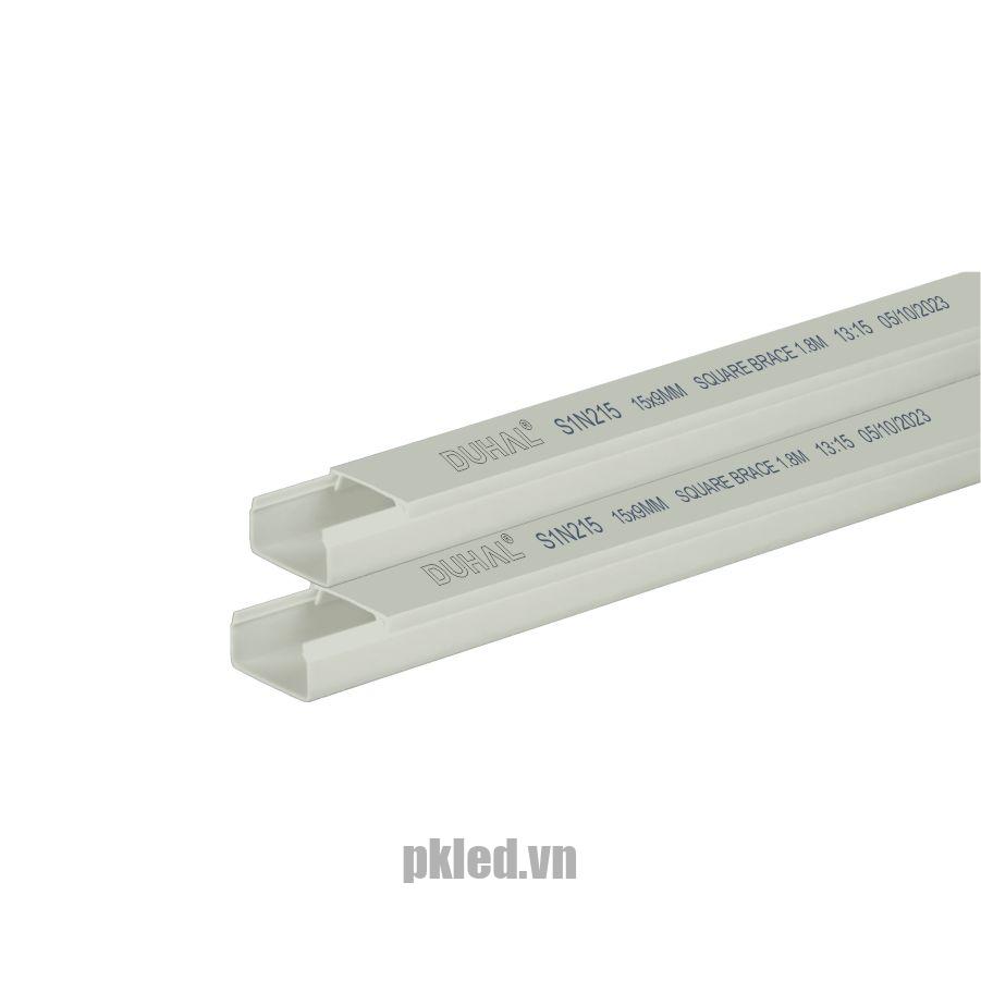 Nẹp vuông chống cháy 2m 25x14mm S1N425 Duhal