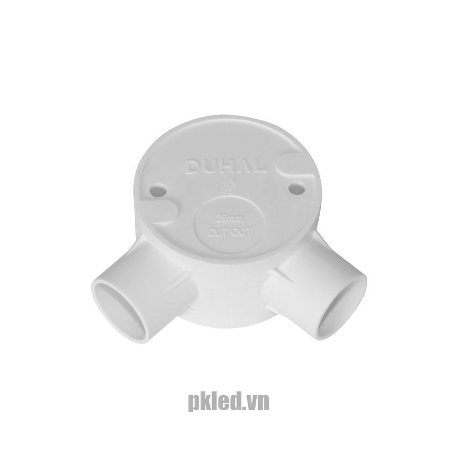 Hộp tròn 2 đường góc Ø20mm S1O739 Duhal