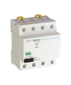 CB chống dòng rò 4 cực 25A 30mA Duhal S4D425