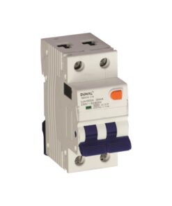 CB chống dòng rò 2 cực 16A 30mA 6kA Duhal S6D216 bảo vệ quá tải