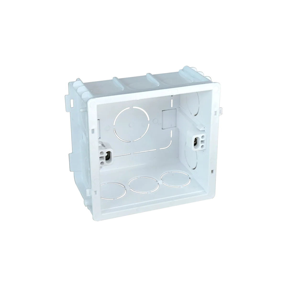 Đế đơn gắn âm vuông 86x84x50mm S6G101 Duhal