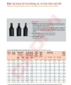 Trang 27- Tài liệu kỹ thuật đây trung kế Cadivi