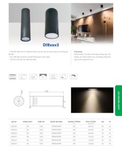 Trang 105- Tài liệu kỹ thuật đèn led Duhal series DIBxxx3