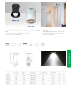 Trang 107- Tài liệu kỹ thuật đèn led Duhal series DIBxxx4