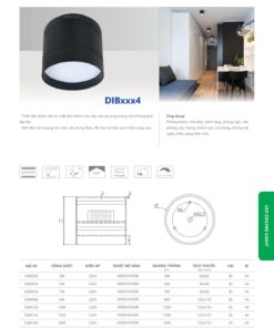 Trang 109- Tài liệu kỹ thuật đèn led Duhal series DIBxxx4