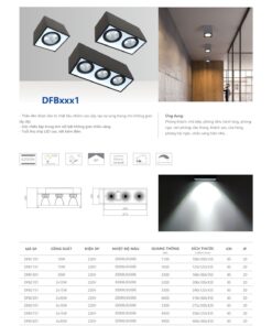 Trang 112- Tài liệu kỹ thuật đèn led Duhal series DFBxxx1