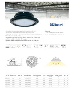 Trang 148- Tài liệu kỹ thuật đèn led Duhal series DDBxxx4