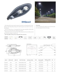 Trang 164- Tài liệu kỹ thuật đèn led Duhal series DHQxxx3