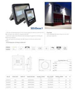 Trang 172- Tài liệu kỹ thuật đèn led Duhal series SDJD
