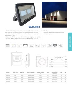 Trang 173- Tài liệu kỹ thuật đèn led Duhal series SAJA