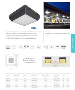 Trang 175- Tài liệu kỹ thuật đèn led Duhal series DRG