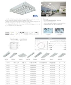 Trang 18- Tài liệu kỹ thuật đèn led Duhal series LDA