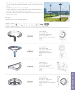 Trang 189- Tài liệu kỹ thuật đèn led Duhal series DOA