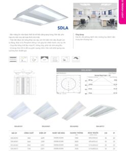 Trang 23- Tài liệu kỹ thuật đèn led Duhal series SDLA