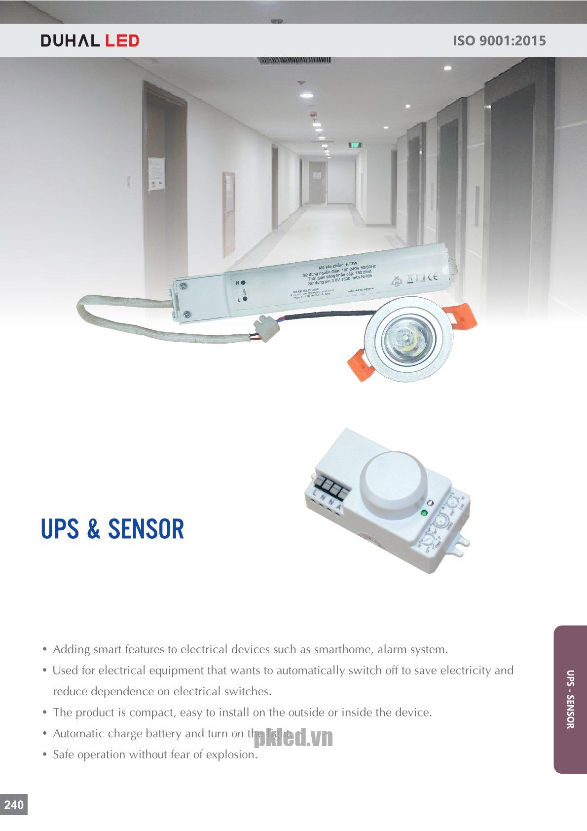 Trang 240- Tài liệu kỹ thuật đèn led Duhal