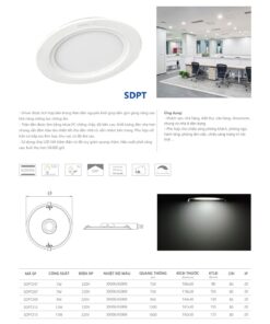 Trang 30- Tài liệu kỹ thuật đèn led Duhal series SDPT