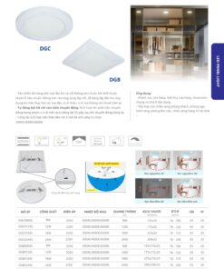 Trang 41- Tài liệu kỹ thuật đèn led Duhal series DGC, DGB