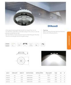 Trang 49- Tài liệu kỹ thuật đèn led Duhal series DFAxxx8