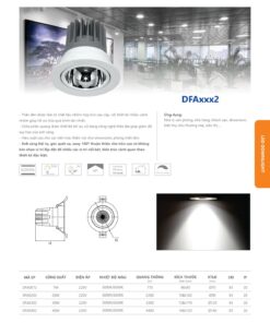 Trang 51- Tài liệu kỹ thuật đèn led Duhal series DFAxxx2
