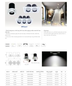 Trang 56- Tài liệu kỹ thuật đèn led Duhal series DFCxxx1