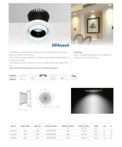 Trang 62- Tài liệu kỹ thuật đèn led Duhal series DFAxxx4