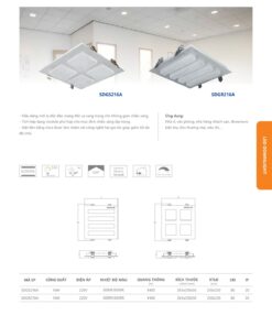 Trang 73- Tài liệu kỹ thuật đèn led Duhal series SDGS