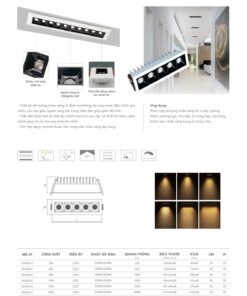 Trang 74- Tài liệu kỹ thuật đèn led Duhal series DFA