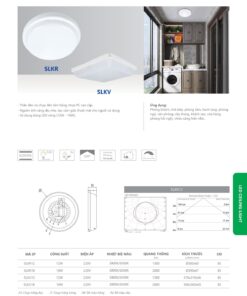 Trang 89- Tài liệu kỹ thuật đèn led Duhal series SLKR, SLKV