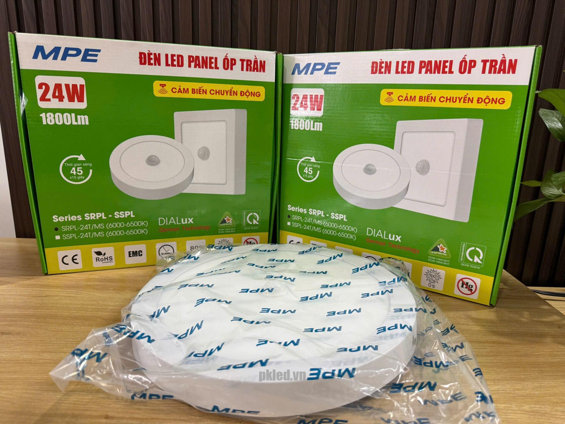 Đèn cảm biến chuyển động 24W SRPL-24T/MS MPE